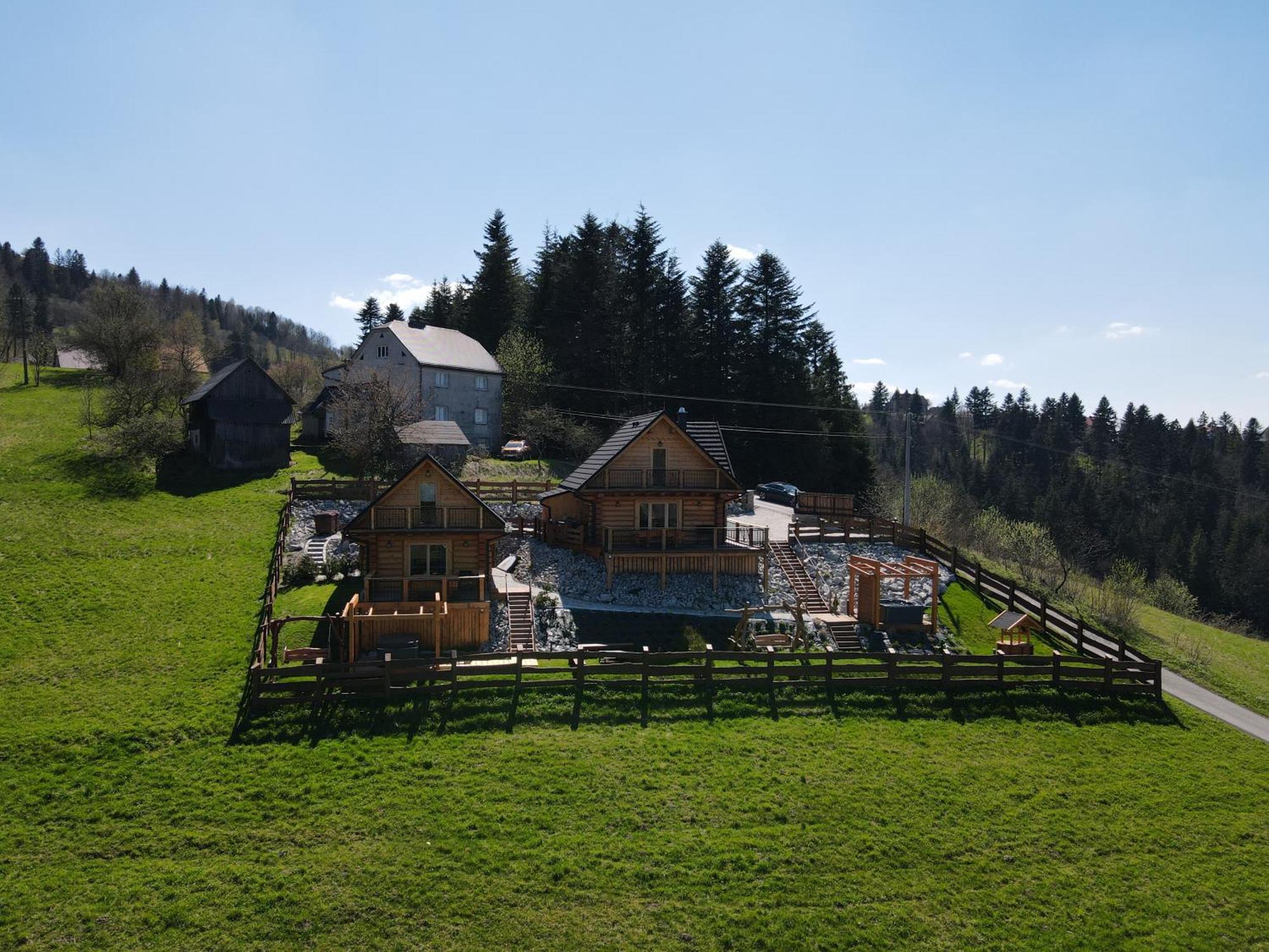 Swierkowe Chatki W Koniakowie Esterno foto