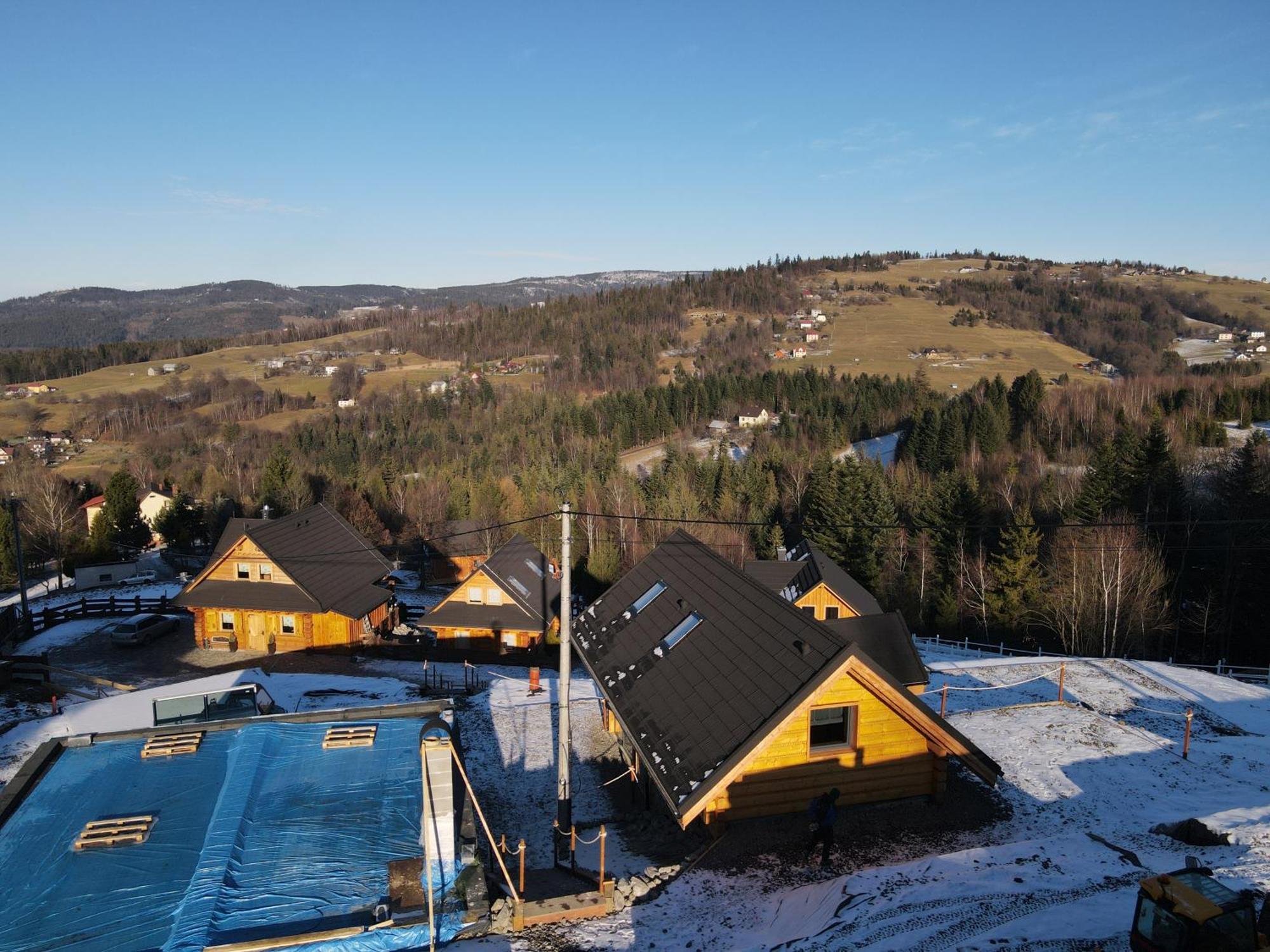 Swierkowe Chatki W Koniakowie Esterno foto